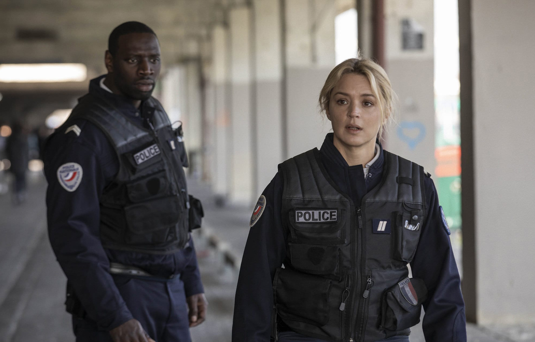 Police Virginie Efira Omary Sy