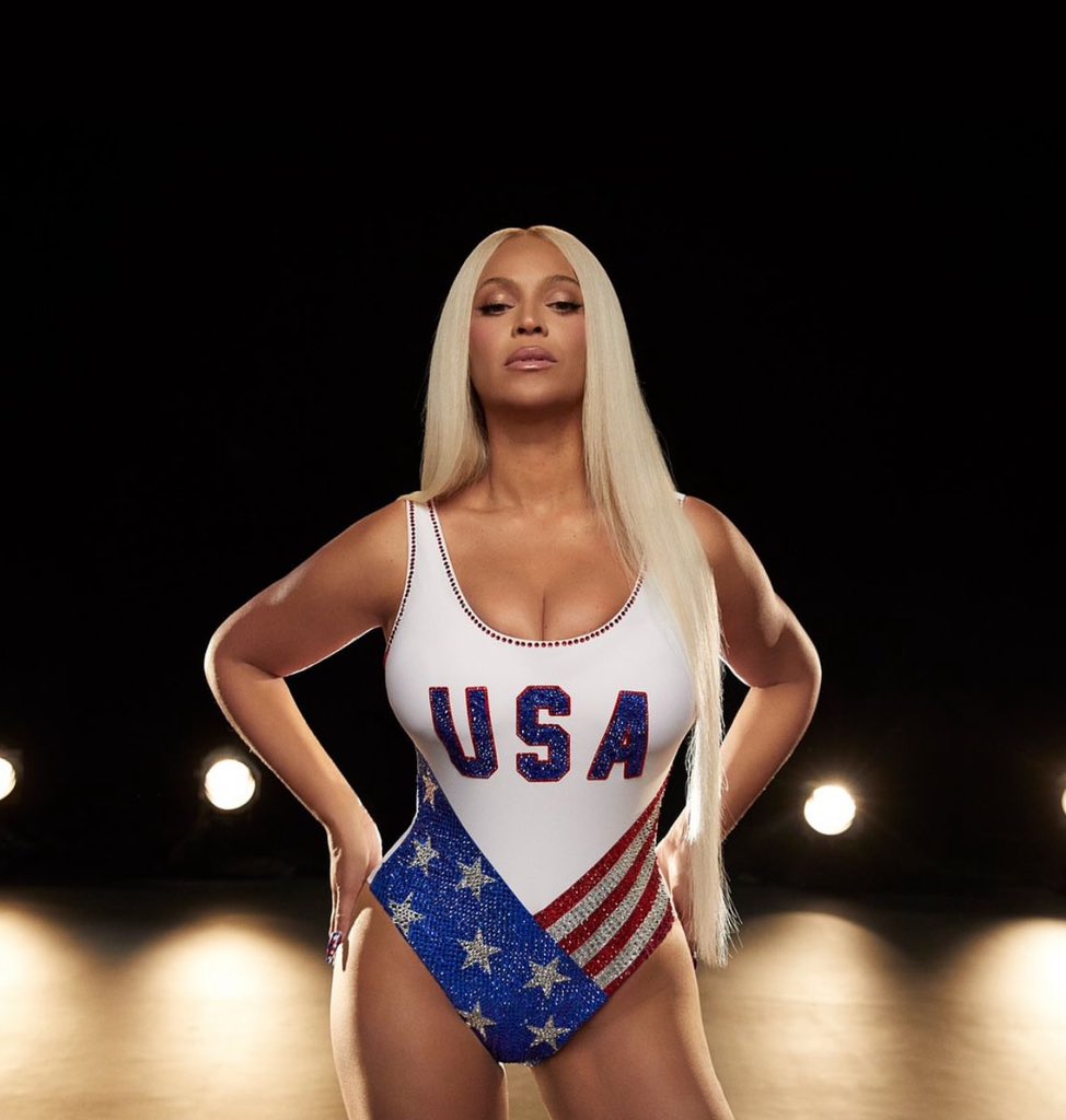Beyoncé pour les Jeux Olympiques de Paris 2024 © Compte Instagram de Beyoncé.