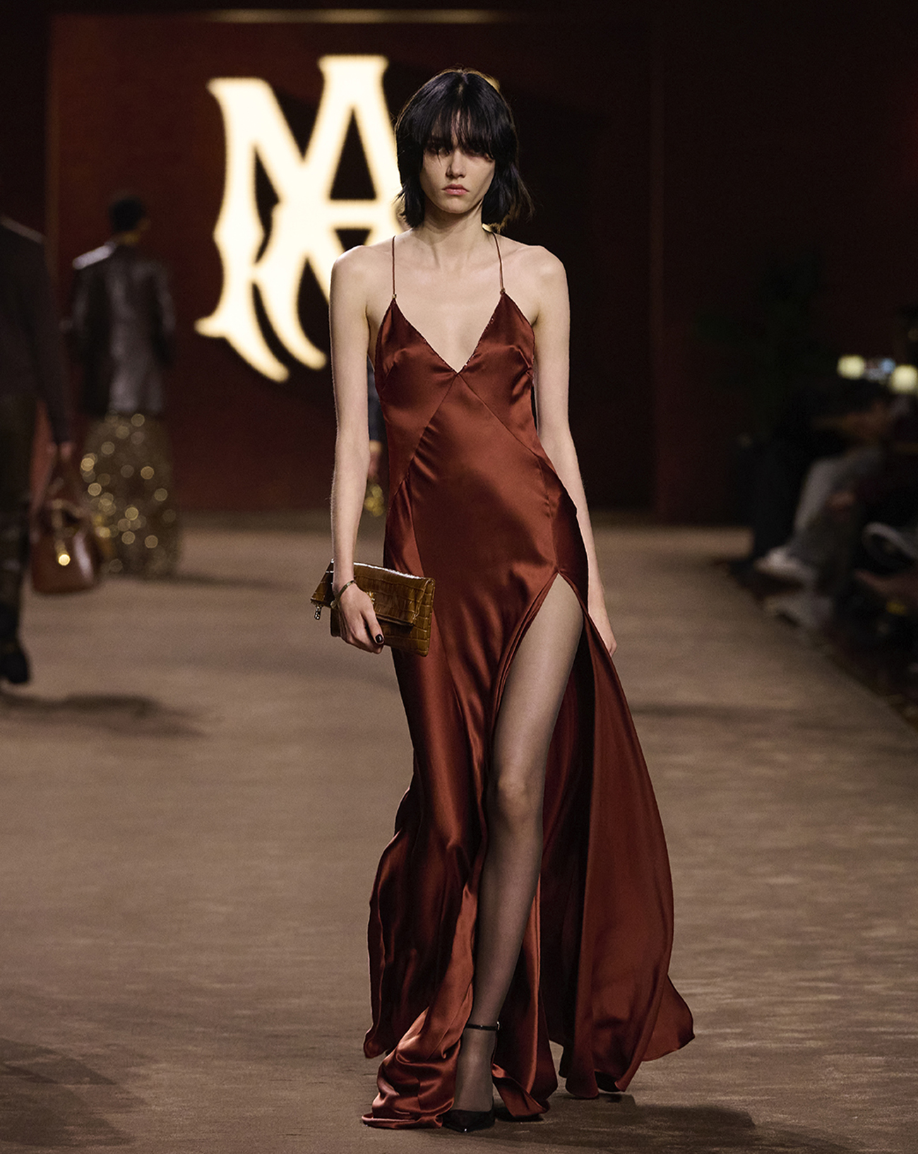 Le défilé Amiri automne-hiver 2025-2026.