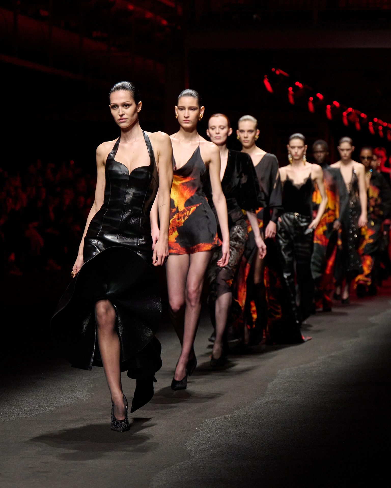 Final du défilé Roberto Cavalli automne-hiver 2025-2026