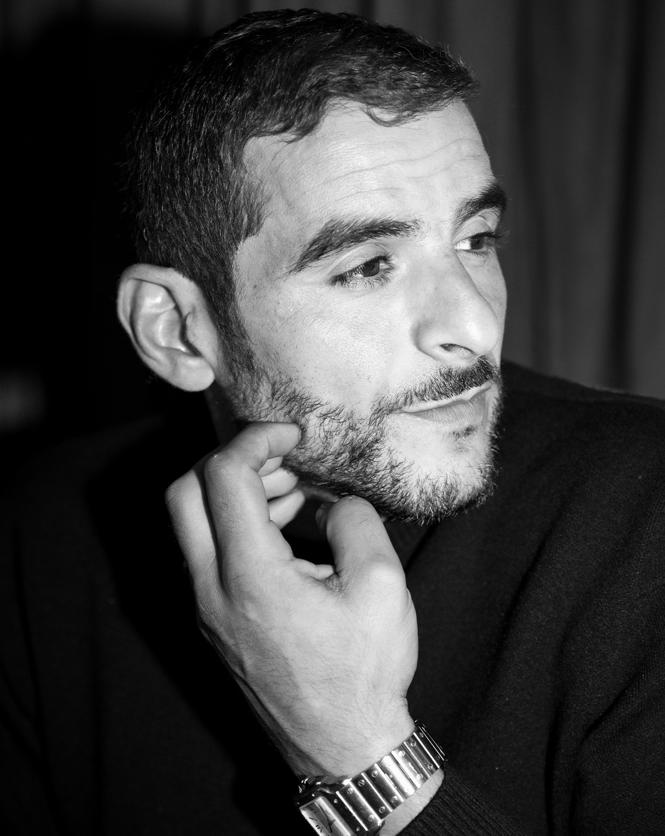 Sofiane Zermani à Paris le 14 avril 2025 © Nathan Merchadier pour Numéro.com