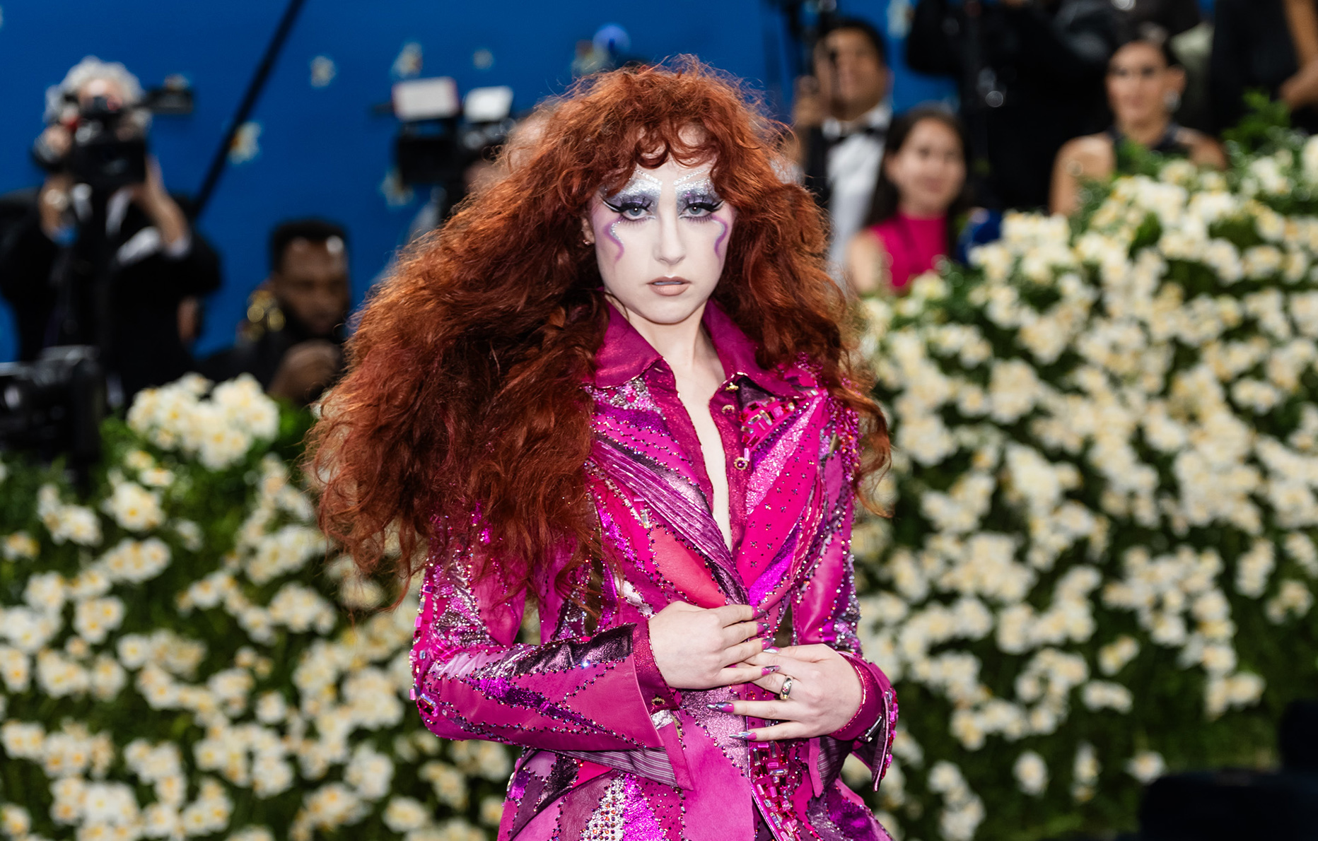 Chappell Roan au Met Gala 2025, le 5 mai 2025 à New York © TheStewartofNY/Getty Images.