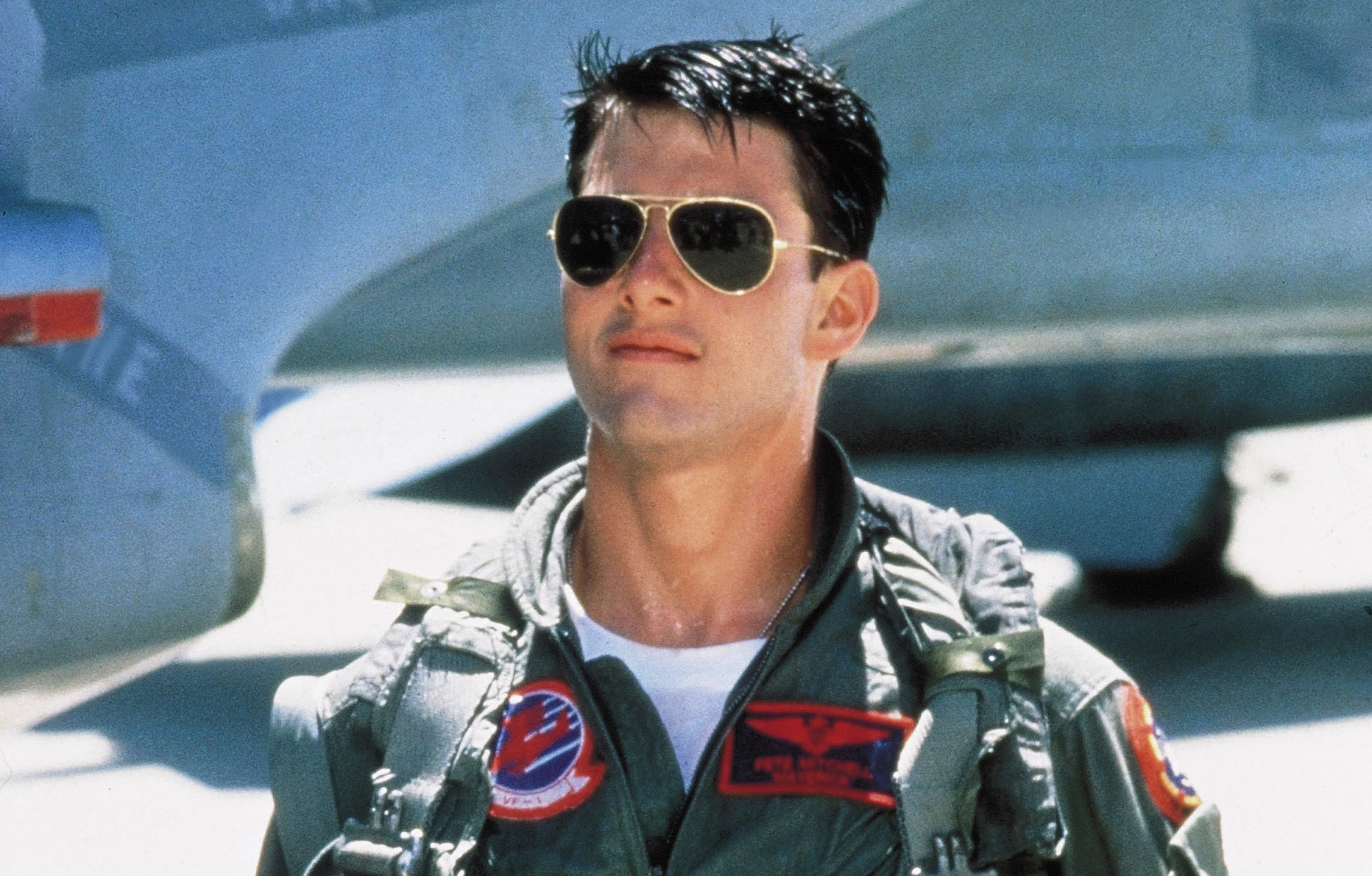 tom cruise top gun lunettes de soleil aviateur