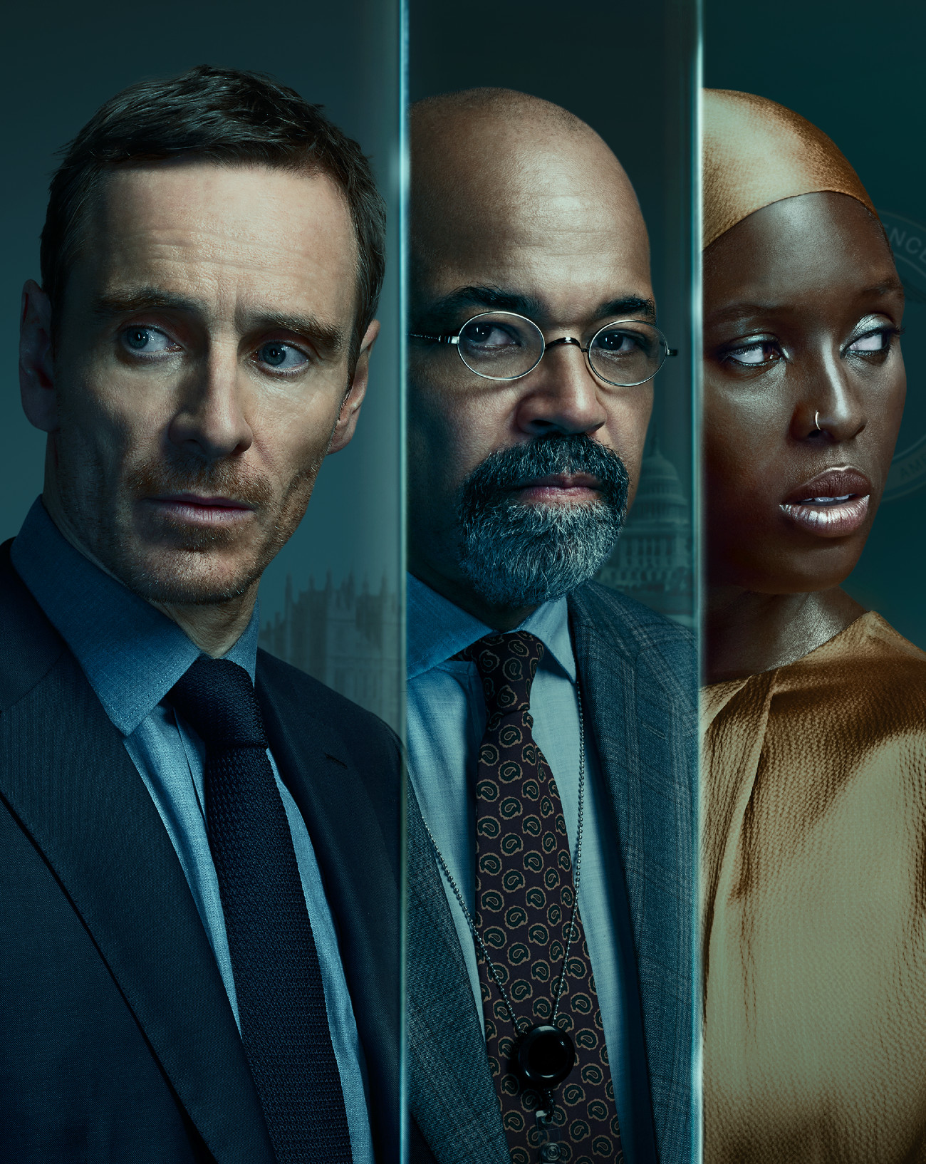 Michael Fassbender dans la série The Agency.