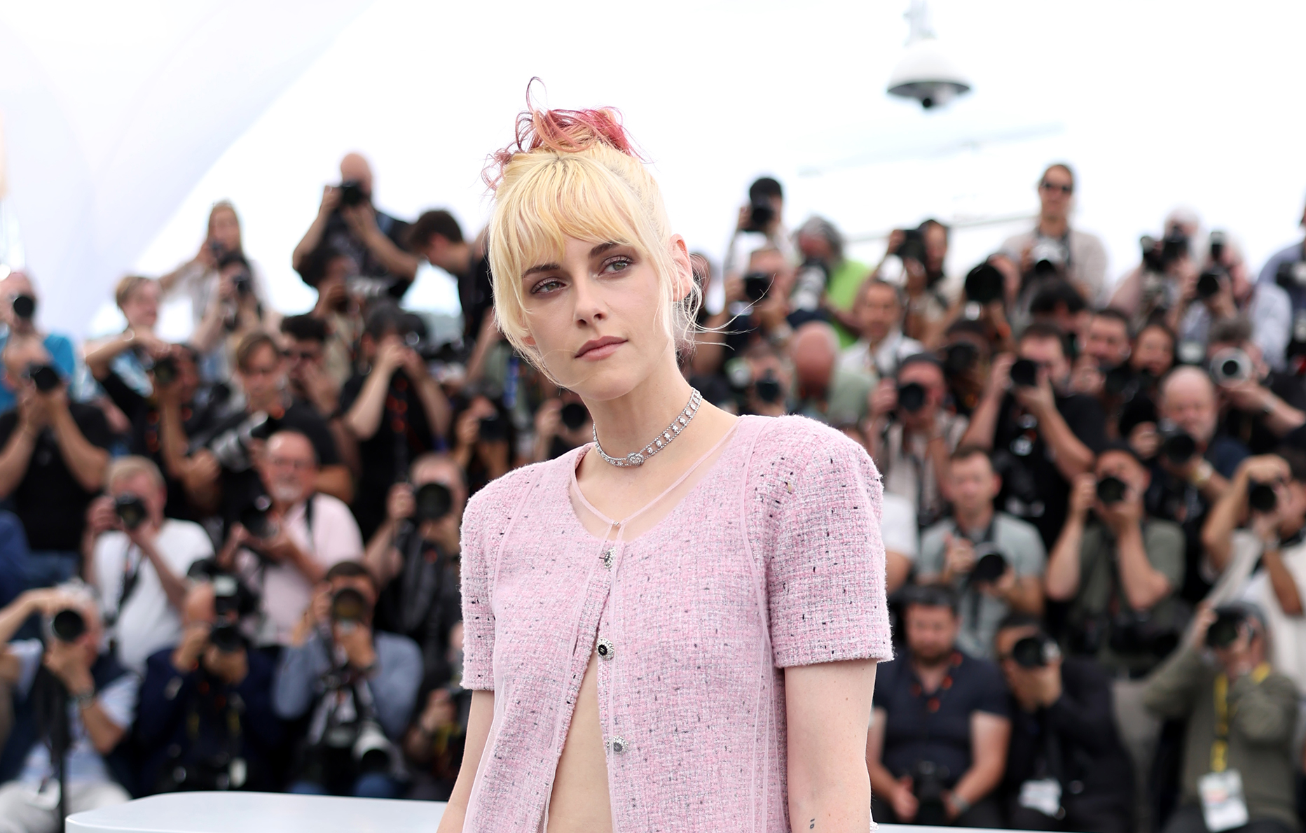 interview de kristen tewart à cannes pour son premier film Th Chronology of water